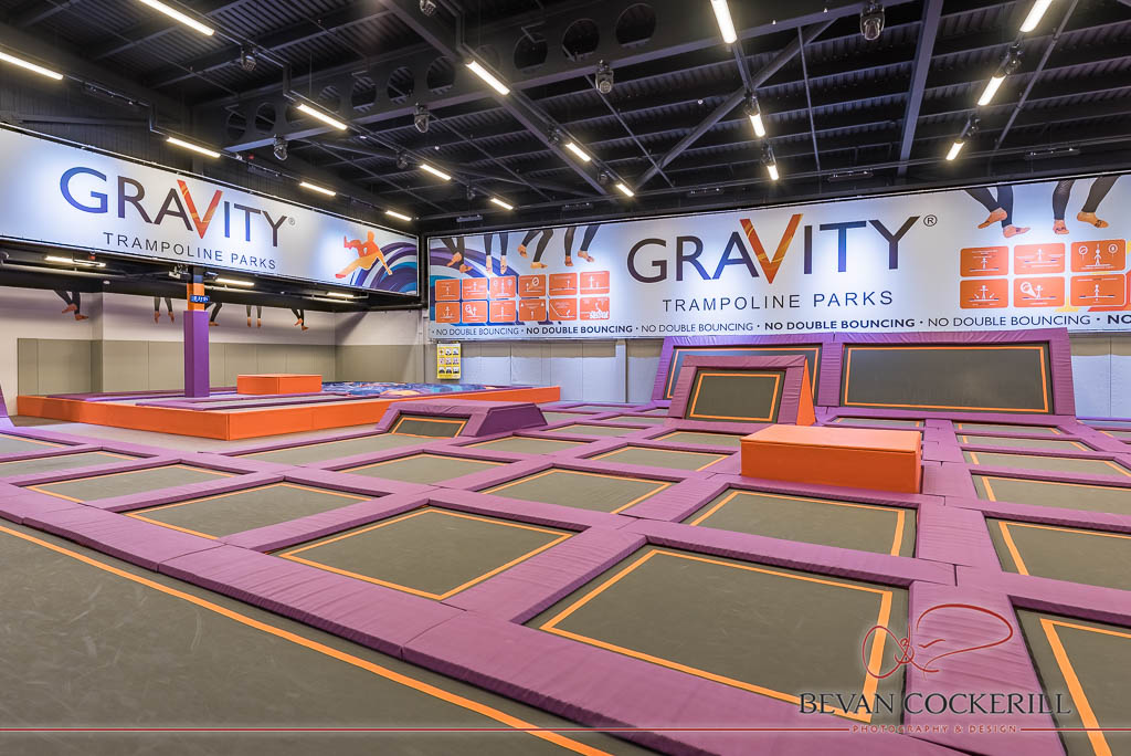 Gravity, Hull Trampoline Park virtual tour & pro photography