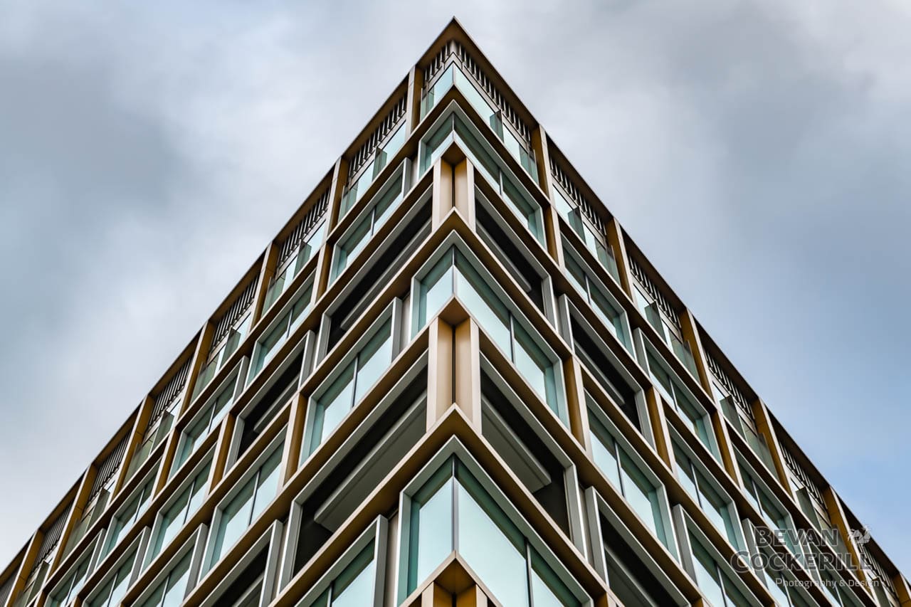 11&12 Wellington Place - looking up