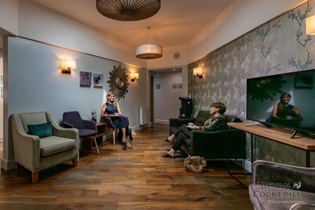 Primley Park Dentistry Photography by Bevan Cockerill - waiting room with patients
